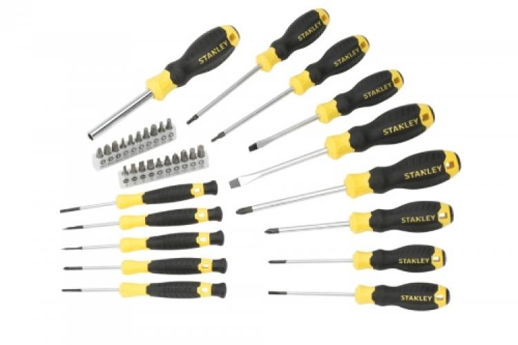 STANLEY 34dílná sada šroubováků